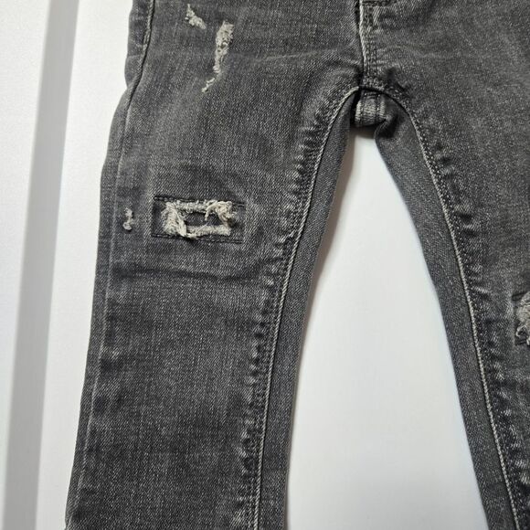 Old Navy Karate Kick Jeans Grey 12-18 Months - Picture 2 of 5